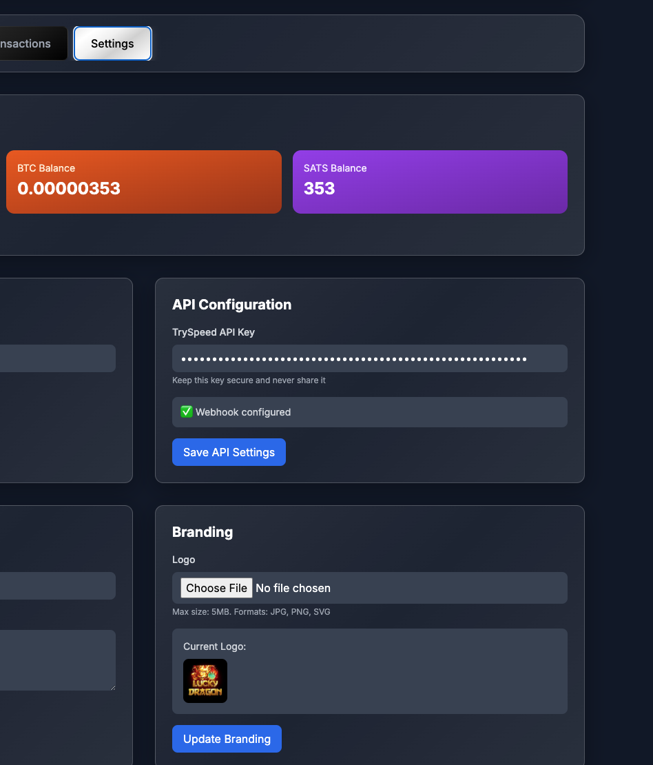Admin Dashboard